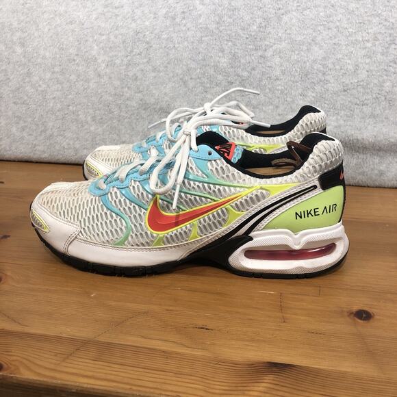 Nike Air Max Torch 4 White Volt Crimson Women's 10 Running Shoes CW5607-100 - Picture 1 of 14